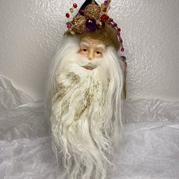 Santa Claus Christmas Ornament 10" Collectible New WT - Picture 8 of 11